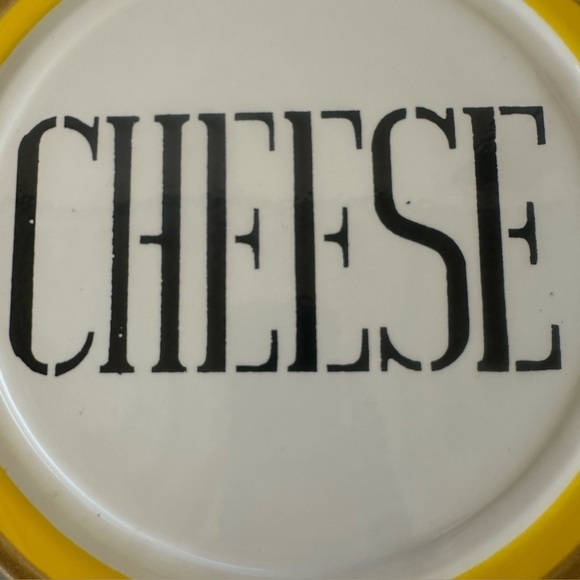 VTG Italian cheese plate ceramic mid-century Baldelli - Picture 5 of 9